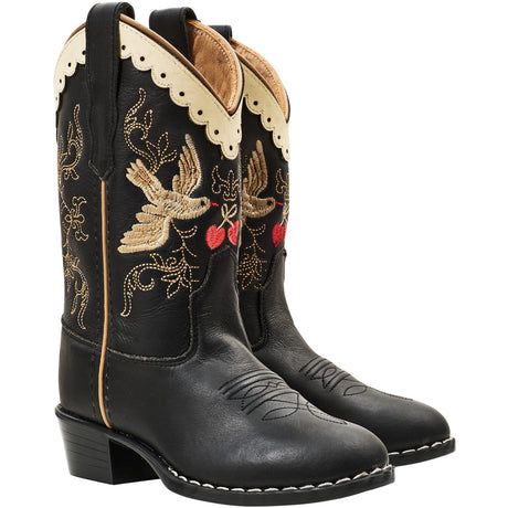 COPENHAGEN COLORS Black Dove Limited Cowboy Boots