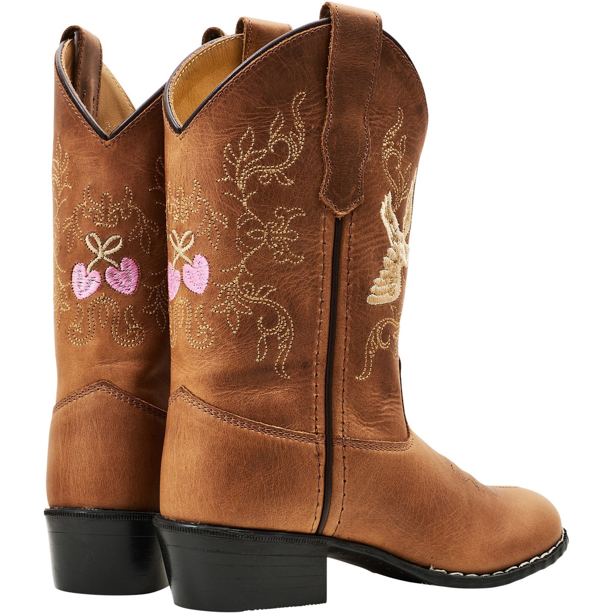 COPENHAGEN COLORS Cognac Dove Limited Cowboy Boots