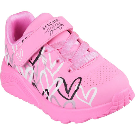 Skechers Pink Uno Lite Love Levitate