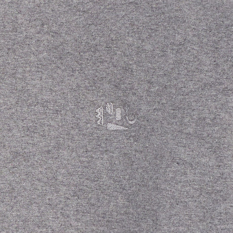 COPENHAGEN COLORS Dk Grey Mel Classic Sweatshirt W. Logo Embroidery