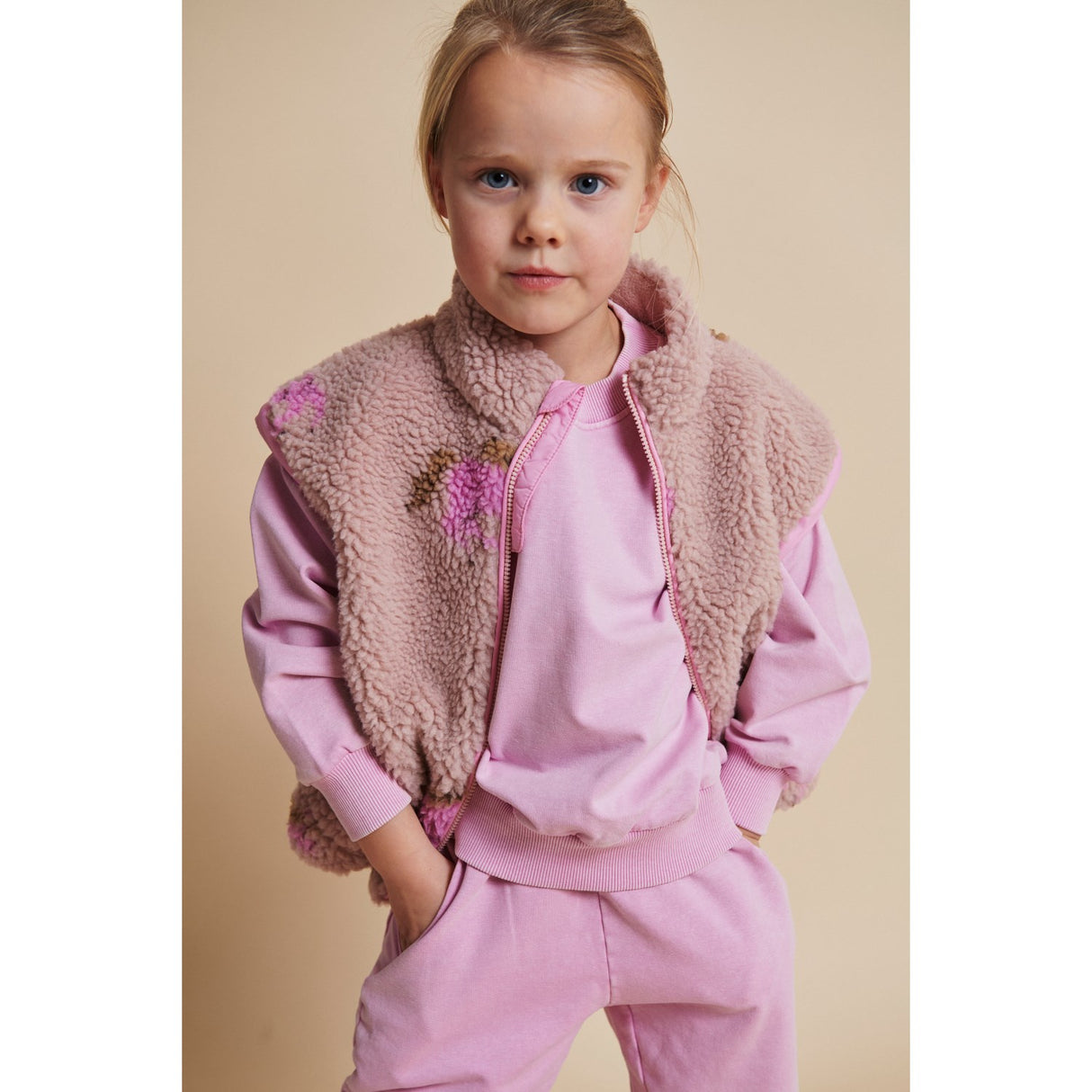 COPENHAGEN COLORS Syringa Classic Sweatshirt W. Logo Embroidery