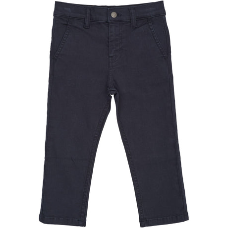COPENHAGEN COLORS Navy Twill Chinos Slim - With Stretch