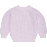 COPENHAGEN COLORS Lavender Knitted Classic Rib Blouse