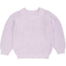 COPENHAGEN COLORS Lavender Knitted Classic Rib Blouse