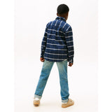 Tommy Hilfiger Black Check Window Pane Check Shirt Ls