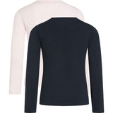 Tommy Hilfiger Desert Sky/Light Pink 2 Pk Ls Tee