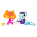 Gabby's Dollhouse Film 2-Pack Figure Mercat & Cat Jelly Fish