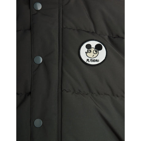 Mini Rodini Black Ritzratz Patch Puffer