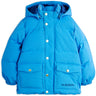 Mini Rodini Blue Solid Heavy Puffer