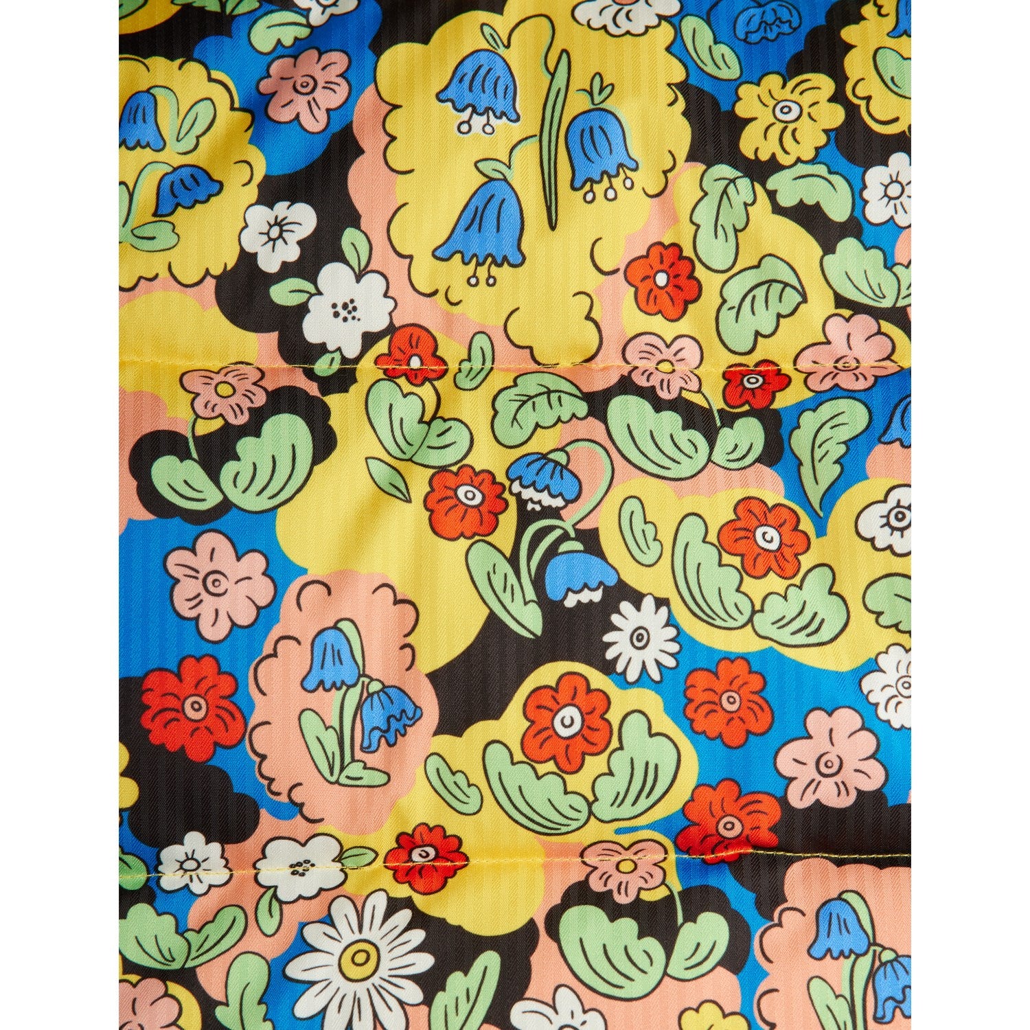 Buy Mini Rodini Multi Flowers AOP Citypuffer | Luksusbaby