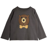 Mini Rodini Grey Bear Sp Ls Top