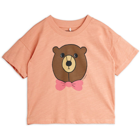 Mini Rodini Pink Bear Sp Ss Tee