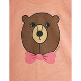 Mini Rodini Pink Bear Sp Ss Tee