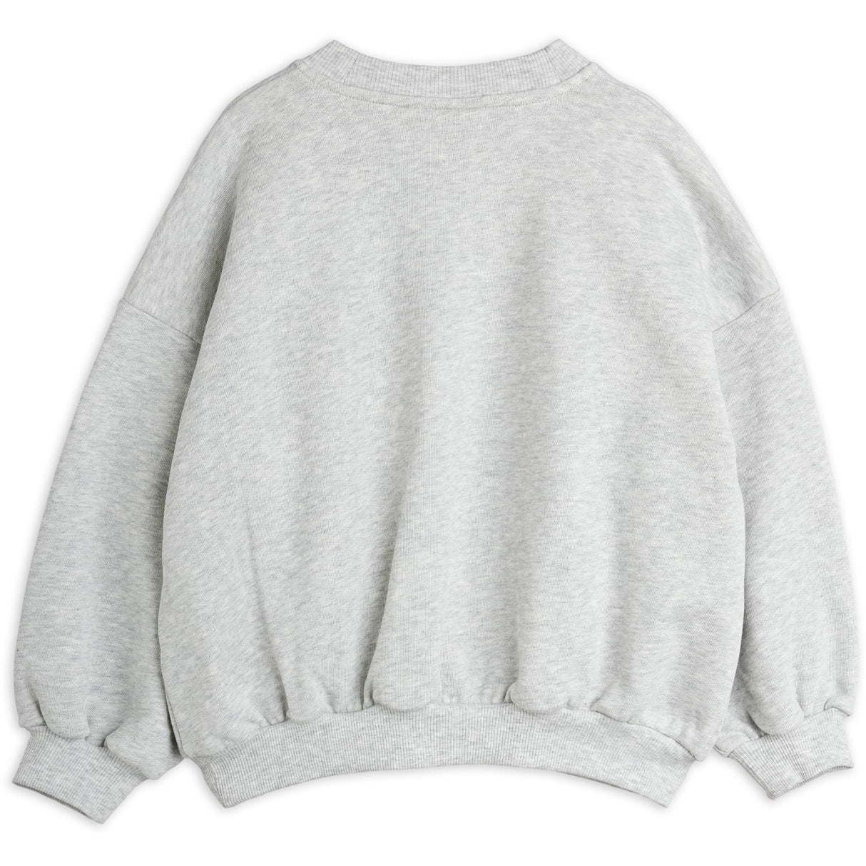 Mini Rodini Grey Melange Bear Chenille Sweatshirt