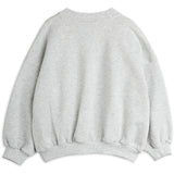 Mini Rodini Grey Melange Bear Chenille Sweatshirt