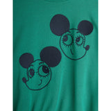 Mini Rodini Green Ritzratz Emb Sweatshirt