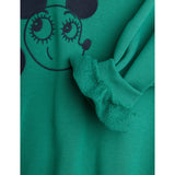 Mini Rodini Green Ritzratz Emb Sweatshirt