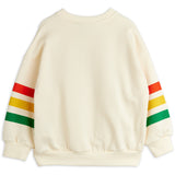 Mini Rodini Off-white Bear Stripe Sweatshirt