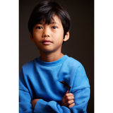 Mini Rodini Blue Dog Emb Sweatshirt