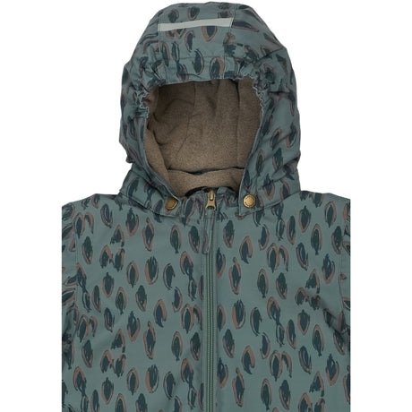 Mikk-Line Balsam Green Snow Suit AOP