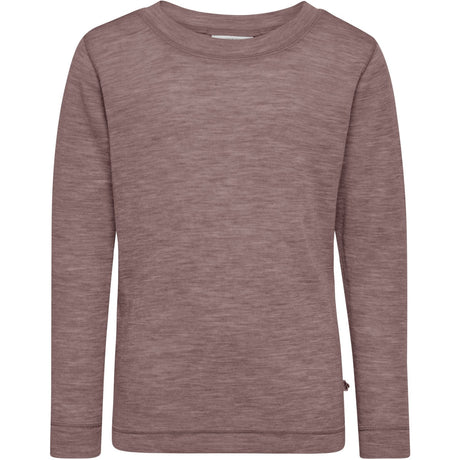 Hummel Twilight Mauve Jr Wool Rib T-Shirt L/S