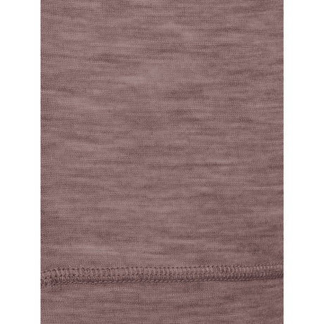 Hummel Twilight Mauve Jr Wool Rib T-Shirt L/S