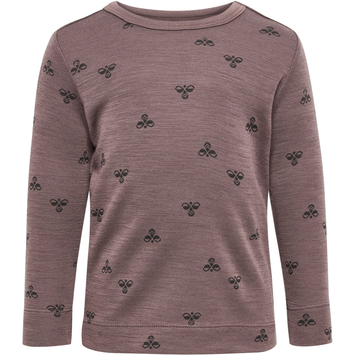 Hummel Twilight Mauve Mini Wool T-Shirt L/S