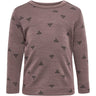 Hummel Twilight Mauve Mini Wool T-Shirt L/S