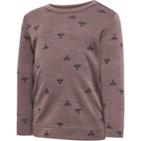 Hummel Twilight Mauve Mini Wool T-Shirt L/S