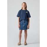 Levi's Rodeo Button Front Skirt