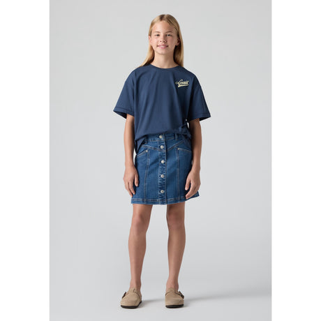 Levi's Rodeo Button Front Skirt