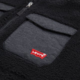 Levi's Jet Black Utility Sherpa Jacket
