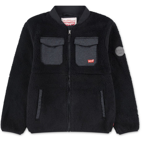 Levi's Jet Black Utility Sherpa Jacket