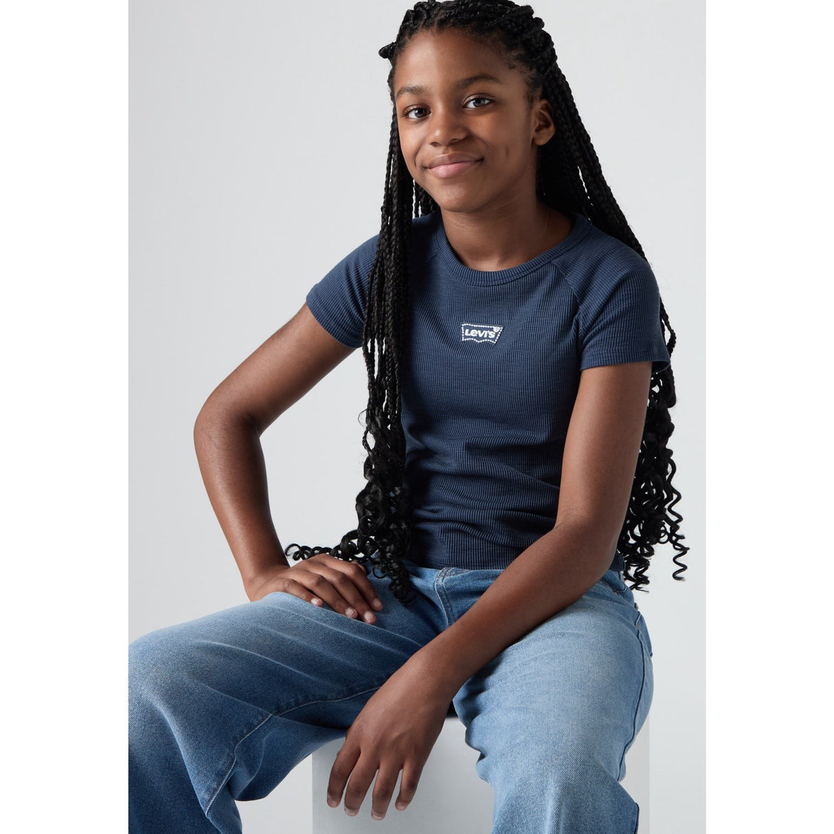 Levi's Big Dipper Color Block Raglan Top