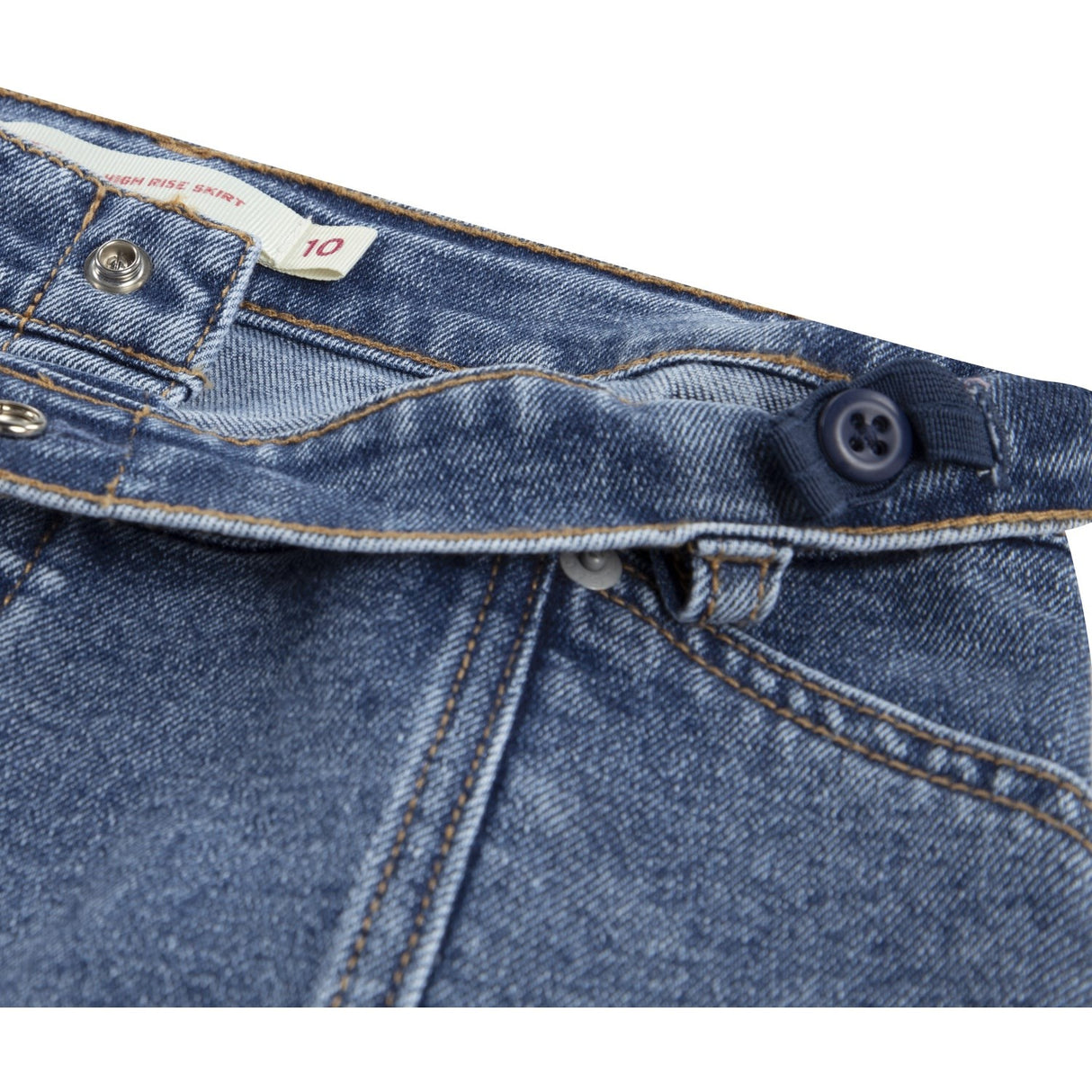 Levi's Rodeo Button Front Skirt