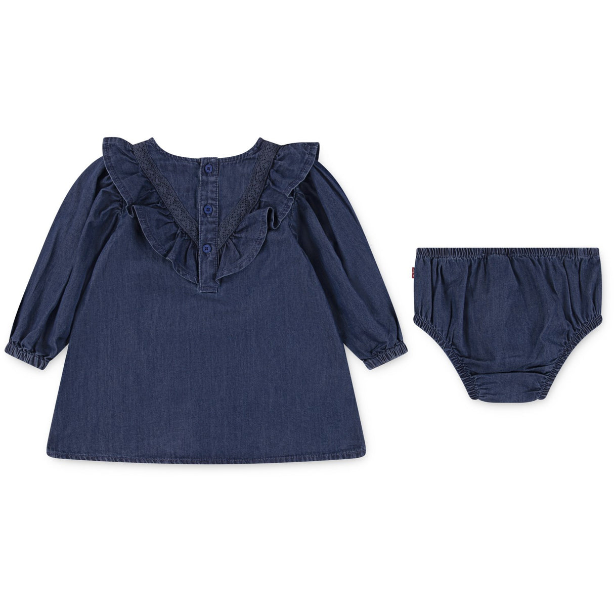 Levi's Dark Wave Wild West Ruffle Dress