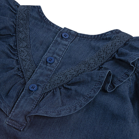 Levi's Dark Wave Wild West Ruffle Dress