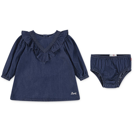 Levi's Dark Wave Wild West Ruffle Dress