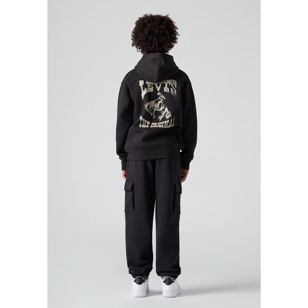 Levi's Jet Black Cargo Jogger