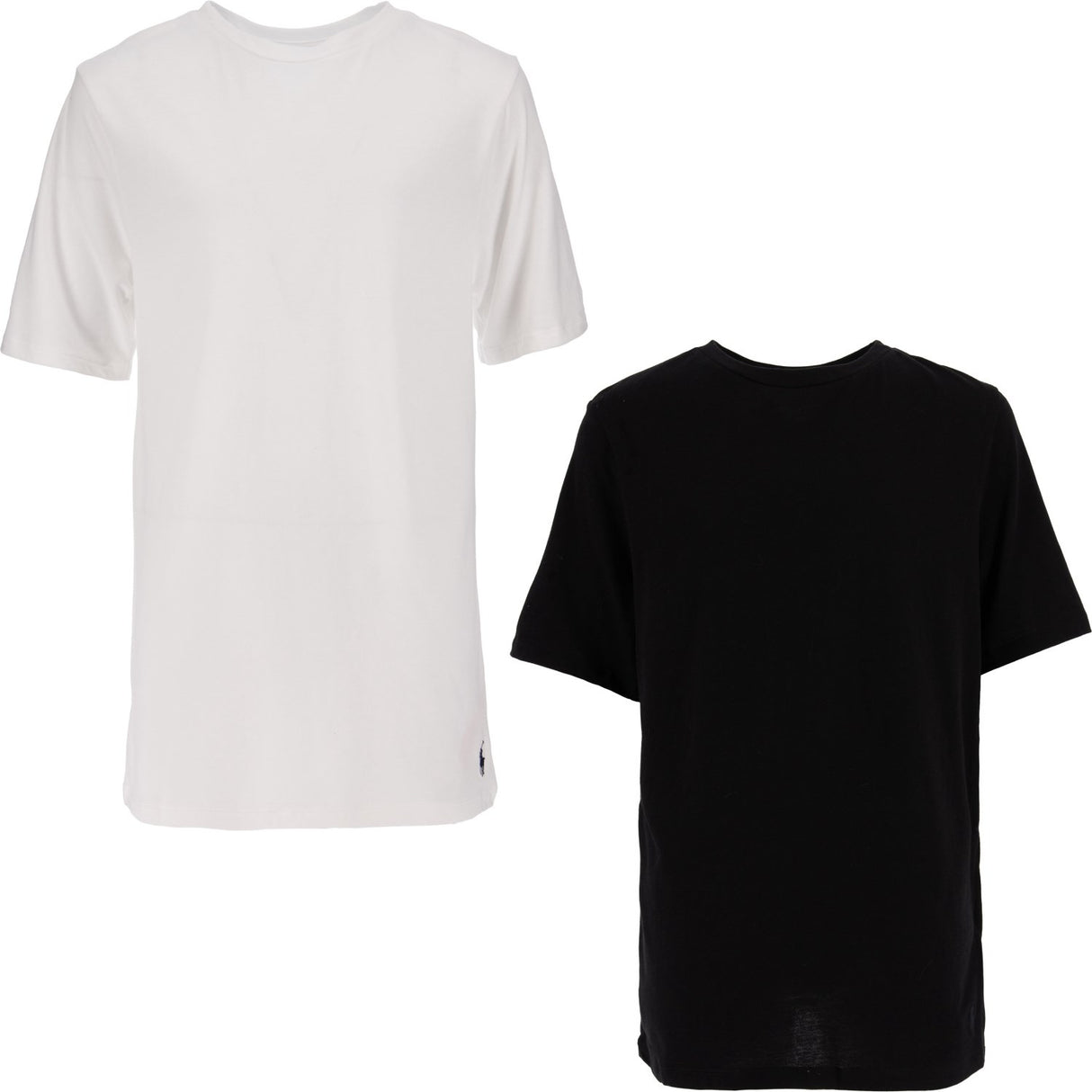 Polo Ralph Lauren White/Polo Black 2-Pack Cotton Crew Tee