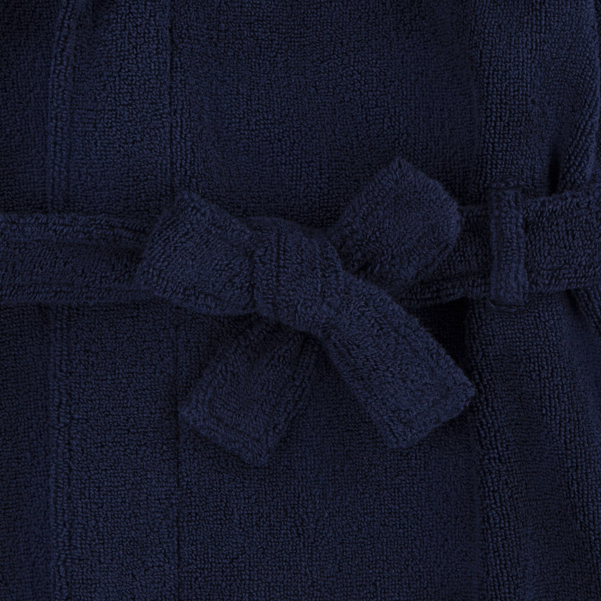 Polo Ralph Lauren Refined Navy Hooded Plush Terry Bathrob