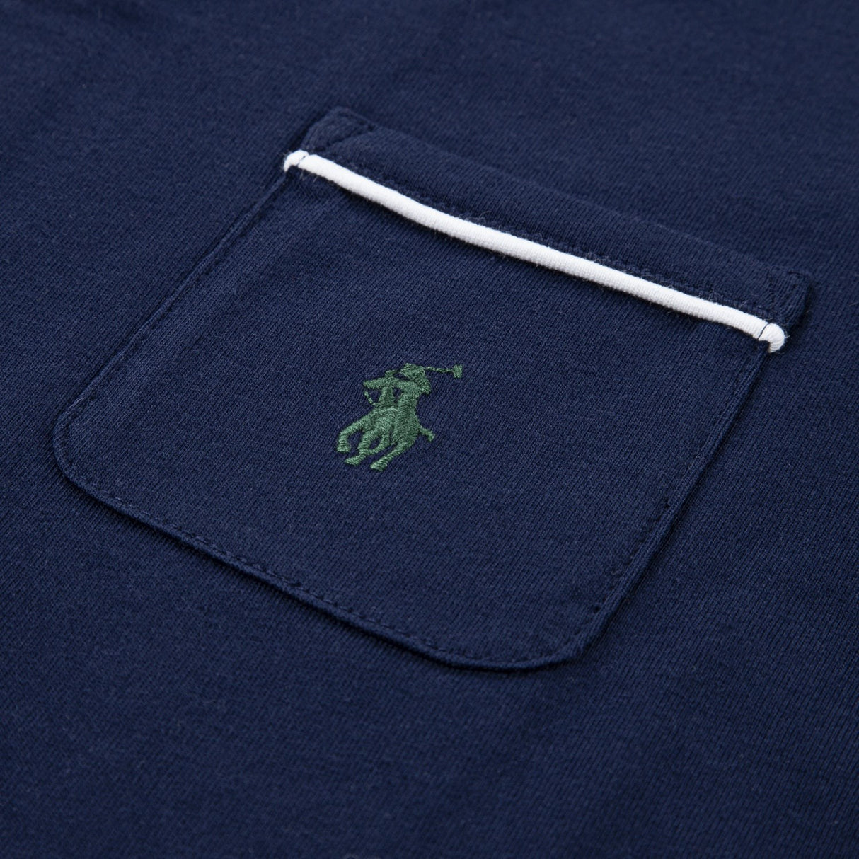 Polo Ralph Lauren Refined Navy Ls Jersey Coat Pant Set