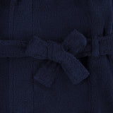 Polo Ralph Lauren Refined Navy Hooded Plush Terry Bathrob