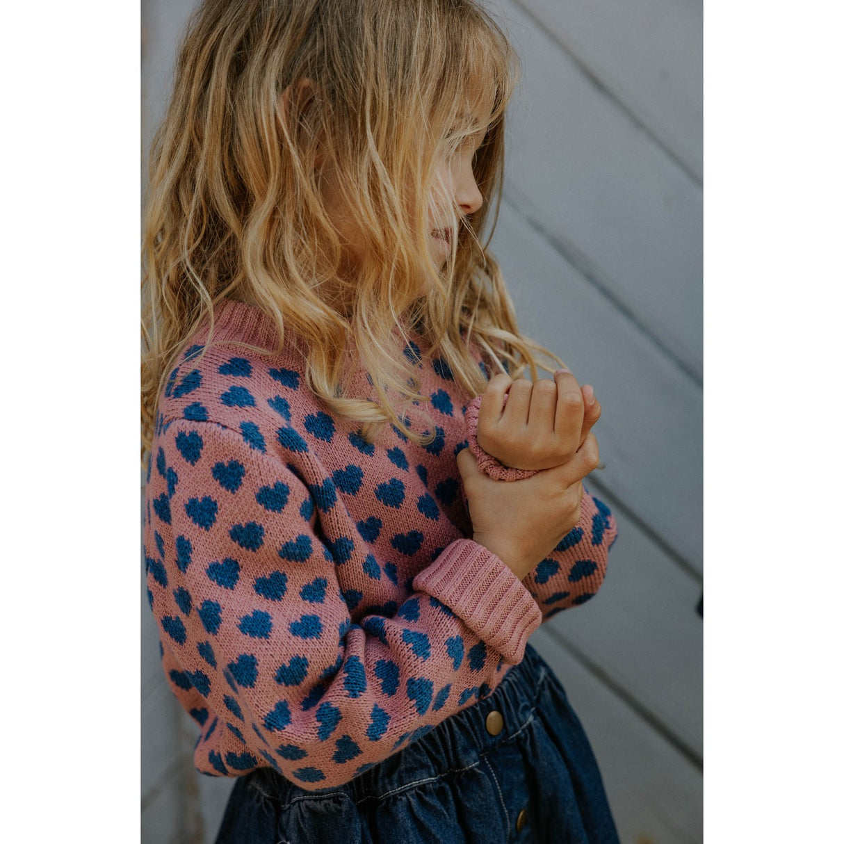 Fliink Dark Denim Blue Don Denim Skirt