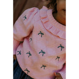 Fliink Candy Pink Lucie Bow Pullover