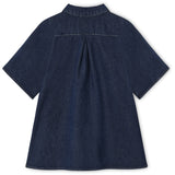 Fliink Dark Denim Blue Don Denim Ss Dress