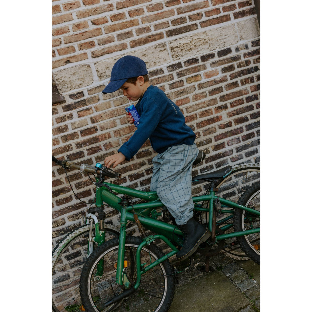 Fliink Slate Cody Check Pants