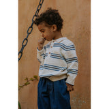 Fliink Sandshell Stripe Benny Ls Polo