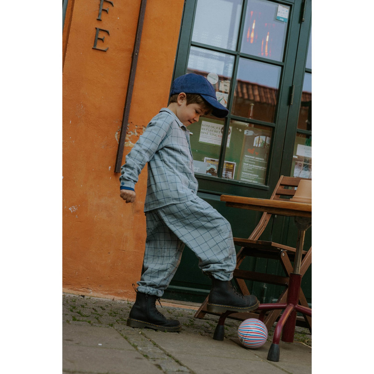 Fliink Slate Cody Check Shirt