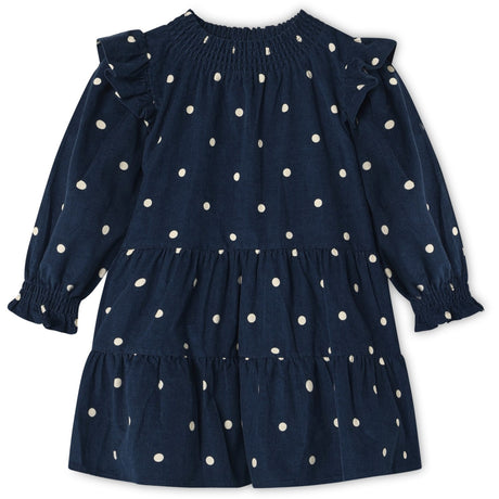 Fliink Insignia Blue Aop Dolly Dot Dress